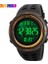 SKMB57012818 Skmei 1251 Erkekler Dijital Kol Saati Çok Fonksiyonlu Erkek Spor Izle 12/24 Saat LED Dijital 50 M Su Geçirmez Saatler (Yurt Dışından) 1