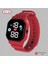 Kırmızı Gri Çocuk Elektronik Silikon Bant Fwristwatch Spor Erkek ve Kız Öğrenciler Için LED Dijital Saat (Yurt Dışından) 1