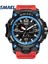 SMEA790104 Resim Olarak Smael 1545D Günlük Spor Saatler Su Geçirmez Montre Bilezik Kronograf Saat Çift Ekran LCD Kuvars Dijital Hareketli Saat (Yurt Dışından) 1