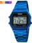 SKM9003 Spor Izle Skmei 1123 Erkekler LED Dijital Saat Moda Rahat Spor Skmei 1123 Saatler Paslanmaz Çelik Masculino Su Geçirmez Kol Saatleri (Yurt Dışından) 1