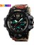 Kamuflaj Mavi Moda Tasarım Skmei 1155 Analog Dijital Ekran Izle Erkekler Için Reloj Kauçuk Kayış Suya Dayanıklı El Bilek Saati (Yurt Dışından) 3
