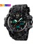 Kamuflaj Mavi Moda Tasarım Skmei 1155 Analog Dijital Ekran Izle Erkekler Için Reloj Kauçuk Kayış Suya Dayanıklı El Bilek Saati (Yurt Dışından) 4