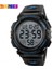 1258.01 Skmei 1258 Şık Gri Erkek Dijital Saat 2019 Kauçuk Kayış Suya Dayanıklı Dijital Ekran Karakter Spor Reloj Izle (Yurt Dışından) 3