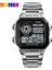 Stil 4 Skmei 1335 Relojes Skmei 1335 Erkek Klasik Elektronik Saatler Paslanmaz Çelik Kayış Dijital Saat (Yurt Dışından) 1