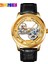 M031.02 Skmei M031 Antika Kişiselleştirilmiş Erkek Mekanik Saat Temizle Şeffaf Lüks Otomatik Vintage Iş Reloj Izle (Yurt Dışından) 1