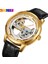 M031.02 Skmei M031 Antika Kişiselleştirilmiş Erkek Mekanik Saat Temizle Şeffaf Lüks Otomatik Vintage Iş Reloj Izle (Yurt Dışından) 2