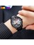 M031.02 Skmei M031 Antika Kişiselleştirilmiş Erkek Mekanik Saat Temizle Şeffaf Lüks Otomatik Vintage Iş Reloj Izle (Yurt Dışından) 5