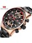 MF9301 Resim Olarak Mini Odak 0218 G Moda Mavi Izle Erkekler Kuvars Saat Metal Kayış Çok Fonksiyonlu Takvim Spor Erkek Saatler Üst Marka Lüks (Yurt Dışından) 4