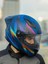 Rapıd 2 Race Optık Mat Mavi-Mor Kask 3