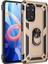 Xiaomi Redmi Note 11 Kılıf Sofya Yüzüklü Silikon Kapak - Gold 300099 1