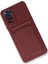 Xiaomi Redmi Note 11S Kılıf Kelvin Kartvizitli Silikon - Bordo 300099 2
