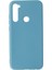Xiaomi Redmi Note 8 Kılıf Nano Içi Kadife Silikon - Mavi 300099 1