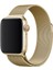 Apple Watch 44MM Metal Mıknatıslı Kordon - Gold 1