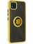 Realme C11 2021 Kılıf Montreal Yüzüklü Silikon Kapak - Sarı 300099 3