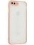 Iphone 8 Plus Kılıf Montreal Silikon Kapak - Pembe 300099 2