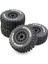 4 Adet 112MM 1/10 Kısa Kulvar Kamyon Lastikleri Lastik Tekerlek 12MM Hex Için Traxxas Slash Arrma Senton Vkar 10SC Hpı Rc Araba (Yurt Dışından) 2
