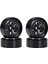 4 Adet 1.3 Inç Metal Beadlock Jant Tekerlek Hub TRX4M 1/18 Rc Paletli Araba Yükseltme Parçaları Aksesuarları, 3 (Yurt Dışından) 1