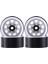 1 In Beadlock Jant Derin Çanak Negatif Ofset 3.78MM Hub 1/18 1/24 Rc Paletli Araba Eksenel SCX24 AX24 TRX4M FCX24,6 (Yurt Dışından) 1
