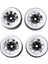 1 In Beadlock Jant Derin Çanak Negatif Ofset 3.78MM Hub 1/18 1/24 Rc Paletli Araba Eksenel SCX24 AX24 TRX4M FCX24,6 (Yurt Dışından) 2