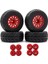 4 Adet 1/8 1/10 Kısa Kulvar Kamyon Lastiği Lastik Tekerlek 12 & 14 & 17MM Hex Traxxas Arrma Tamiya Hsp Hpı Kyosho Hobao Rc Araba, 2 (Yurt Dışından) 1