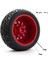 4 Adet 1/8 1/10 Kısa Kulvar Kamyon Lastiği Lastik Tekerlek 12 & 14 & 17MM Hex Traxxas Arrma Tamiya Hsp Hpı Kyosho Hobao Rc Araba, 2 (Yurt Dışından) 4