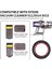 Dyson Vakum V11 V15 SV14 SV15 SV22 Için Toz Kutusu Üst Sabit Sızdırmazlık Halkası, Kir Kabı Yedek Parçalar (Yurt Dışından) 3