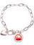 Çin Kızıl Ulusal Bayrak Kulesi Lanttern Kalp Chain Bracelet Jewelry Charm Modu (Yurt Dışından) 1