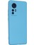 Xiaomi Mi 12 Kılıf Nano Içi Kadife Silikon - Mavi 300099 3