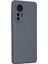 Xiaomi Mi 12 Kılıf Nano Içi Kadife Silikon - Gri 300099 3