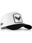 V1 Baseball Kartal - 4 Kod Logolu Unisex Beyaz-Siyah Siperli Şapka (Cap) 1