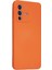 Vivo V23 5g Kılıf Nano Içi Kadife Silikon - Turuncu 300099 3