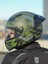 Rapıd 2 Race Thunder Bırds Mat Yeşil-Siyah-Gri Kask 1