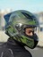 Rapıd 2 Race Thunder Bırds Mat Yeşil-Siyah-Gri Kask 3