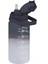 VGN2213 T Siyah Beyaz 1500 ml Pipetli pipetsiz Kullanım Çift Renk Softtouch Motivasyon Matarası 2