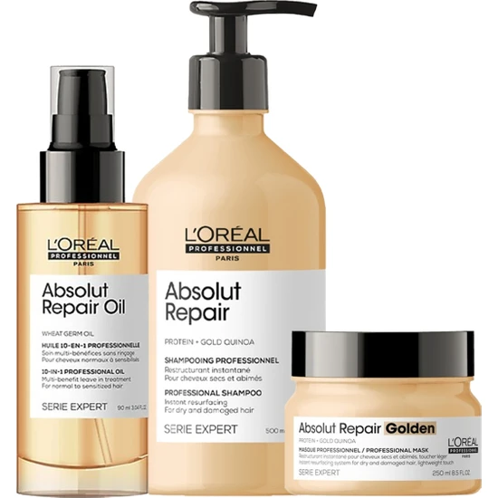 L'Oréal Professionnel Serie Expert Absolut Repair Yıpranmış Saçlar İçin Onarıcı Set