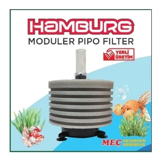 Atılım Akvaryum Hamburg Pipo Filtre Premium Filter