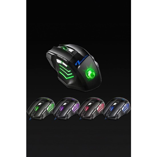 Cvs Piranha X7 Gaming Mouse Kumaş Kablo 7 Tuşlu Oyuncu Fiyatı