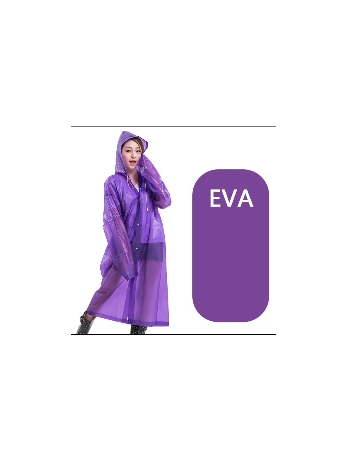 Marlux Raıncoat Eva Unisex Yağmurluk - Görsel 5