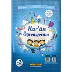 Ayfa Kuran Öğreniyorum Elif Ba Mavi Ciltli Kitap 40 Sayfa Elmalılı Hamdi Yazır 2021 Yayınlı