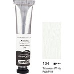 Bigpoint Yaglı Boya 45 ml Titanium White 104 Tam Örtücü ve 100 Yıl Işığa Dayanıklı