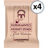 Kuru Kahveci Mehmet Efendi Mehmet Efendi Türk Kahvesi 100 gr x 4'lü