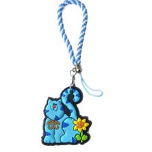 Hd Marketim Sevimli Kedi Figürlü Çanta ve Anahtarlık Süsü 6082