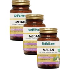 Shiffa Home 3 Adet Medan Deve Dikeni-Enginar 620 mg 60 Kapsül