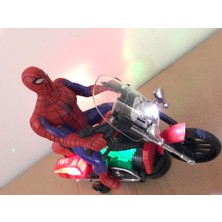 Kardelen Spiderman Pilli Işıklı Motorlu Örümcek Adam