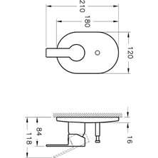 Artema Fold S A42536 Ankastre Banyo Bataryası ,Sıva Üstü Grubu