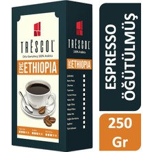 Trescol Ethiopia Espresso Için Öğütülmüş Kahve 250 gr