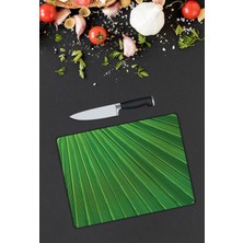 Pi Dekorasyon Minimal Desen Cam Kesme Tablası