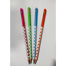 Faber-Castell Flowers 2b Silgili Kurşun Kalem Seti 4'lü