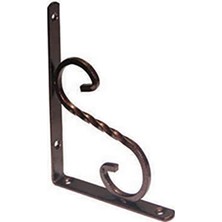 Beşel Ferforje Raf Altı Bakır No:2 Dekoratif Raf Ayağı 15*20 cm