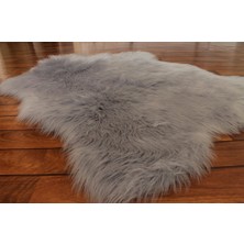 Tappeto Akrilik Kuzu Post Tekli Gri 100X150